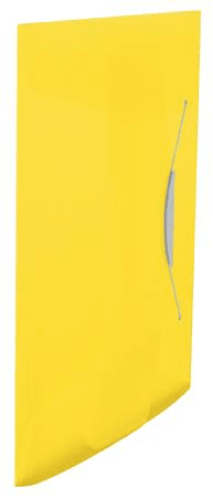 Esselte Desky na spisy "Vivida", s gumičkou, žlutá, 15 mm, A4, PP 624045