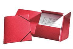 Esselte Prešpánové desky na spisy, "Rainbow", červená, A4, 15 mm, prešpánový karton 26593