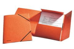 Esselte Prešpánové desky na spisy, "Rainbow", oranžová, A4, 15 mm, prešpánový karton 26594