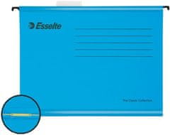 Esselte Zesílené závěsné desky "Classic" s rychlovazačem, modrá, A4, recyklovaný karton 93130