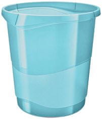 Esselte Odpadkový koš "Colour`Ice", průhledná modrá, 14 l 626289