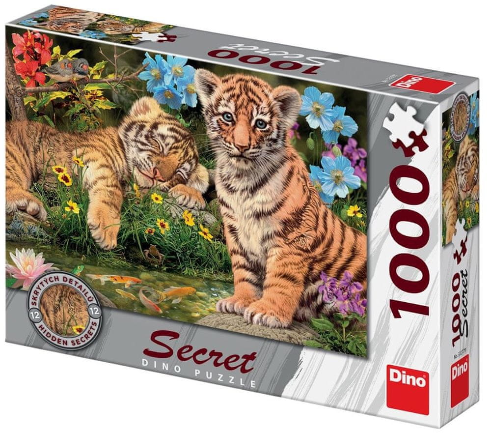 Dino Secret collection: Tygříci 1000 dílků