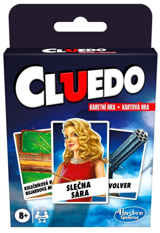 Hasbro Karetní hra Cluedo