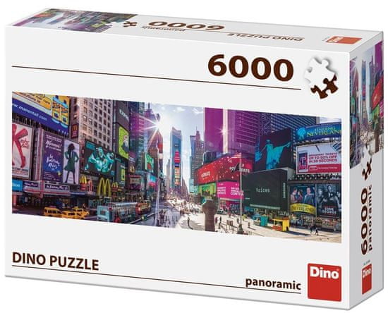 Dino Times Square 6000 dílků - rozbaleno
