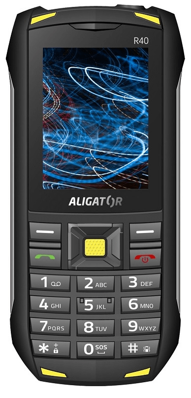 Aligator R40 eXtremo, black/yellow