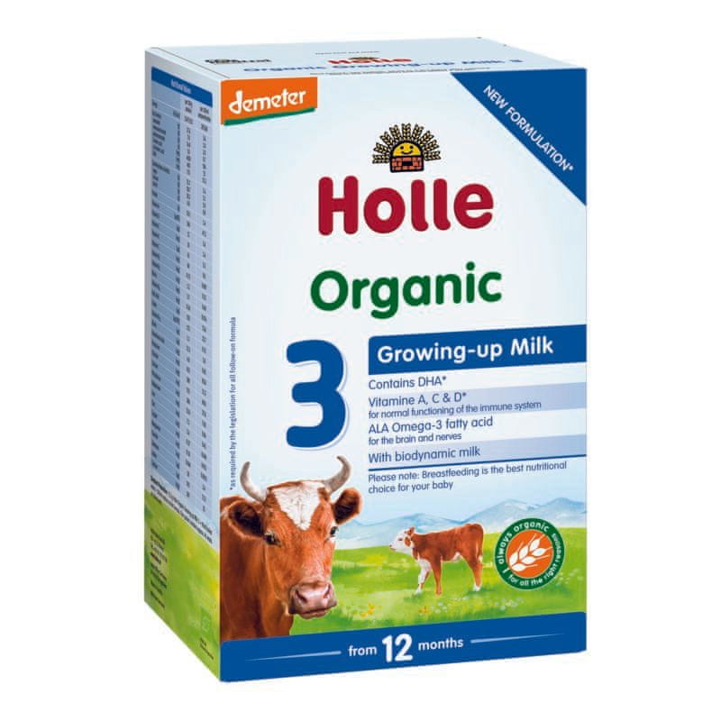 Holle Bio - dětská mléčná výživa 3 pokračovací 3x600g
