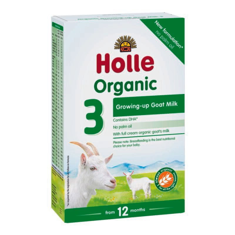 Holle Bio - dětská mléčná výživa na bázi kozího mléka 1, 3x400g