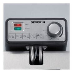 Severin Fritéza , FR 2431, s vyjímatelnou fritovací nádobou, 3 L, kapacita 400 g, nastavitelný termostat, kontrolka připravenosti, 2000 W