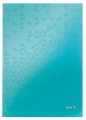Leitz Zápisník "Wow", ledově modrá, linkovaný, A4, 80 listů, lesklá 46251051