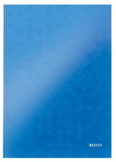 Leitz Zápisník "Wow", modrá, linkovaný, A4, 80 listů, lesklá 46251036