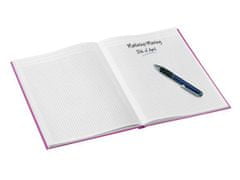 Leitz Zápisník "Wow", růžová, čtverečkovaný, A4, 80 listů, lesklá 46261023