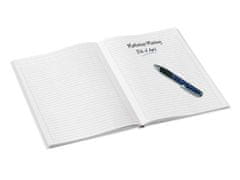 Leitz Záznamní kniha "Wow", bílá, linkovaná, tvrdé desky, lesklé, A4, 80 listů 46251001