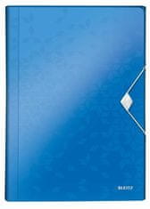 Leitz Aktovka na spisy "Wow", modrá, A4, PP, 6 částí 45890036