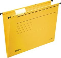 Leitz Závěsné desky "ALPHA " typu V, žlutá, A4, karton 19850115
