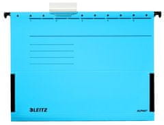 Leitz Závěsné desky "ALPHA " s bočnicemi, modrá, A4, karton 19860135