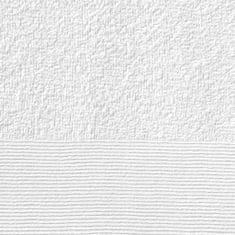 Greatstore Ručníky 10 ks bavlna 350 g/m2 50 x 100 cm bílé