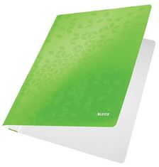 Leitz Desky s rychlovazačem "Wow", zelená, A4, laminovaný karton 30010054