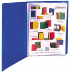 VIQUEL Katalogová kniha "Standard", modrá, 40 kapes, A4