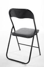 BHM Germany Skládací židle Gisel, černá