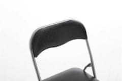 BHM Germany Skládací židle Gisel, černá / šedá