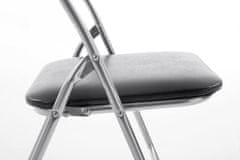 BHM Germany Skládací židle Gisel, černá / šedá