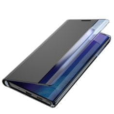 MG Sleep Case Smart Window knižkové puzdro na Samsung Galaxy Note 20, ružové