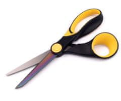 Kraftika 12ks žlutá narcisová nůžky délka 19,5 cm, pro domácnost
