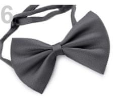 Kraftika 1ks šedá motýlek, módní kravaty a motýlky, kravaty
