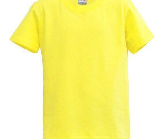Lambeste Dětské tričko krátký rukáv xl - citron (14-15 let)