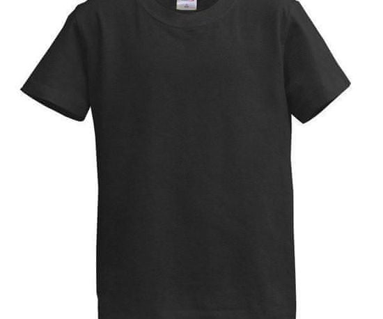 Lambeste Dětské tričko krátký rukáv xl - černý (14-15 let)