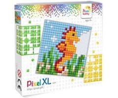 Pixelhobby Mozaika pixel xl s pružnou deskou 12x12cm mořský koník