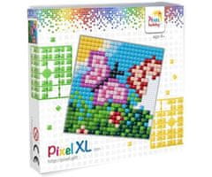 Pixelhobby Mozaika pixel xl s pružnou deskou 12x12cm motýl