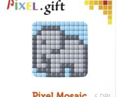 Pixelhobby Mozaika pixel xl s pružnou deskou 6x6cm slon,