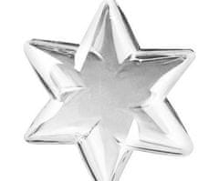 Brunnen Plastová hvězda k zavěšení 10x10cm (1ks),