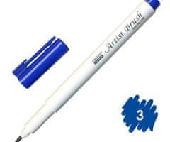 Marvy Popisovač 1100 artist brush blue, marvy, inkoustové