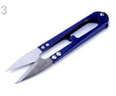 Kraftika 1ks 3 modrá kobaltová nůžky cvakačky délka 11 cm