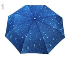 Kraftika 1ks 1 modrá dámský skládací deštník, dámské deštníky