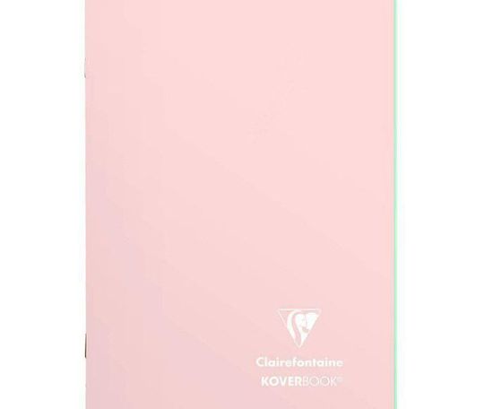 Clairefontaine Sešit linkovaný a5 koverbook blush powder pink