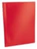 Katalogová kniha "Standard", červená, 10 kapes, A4