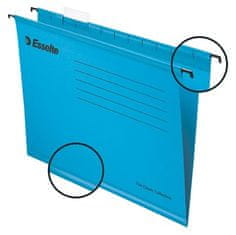 Esselte Zesílené závěsné desky "Classic", modrá, A4, recyklovaný karton 90311