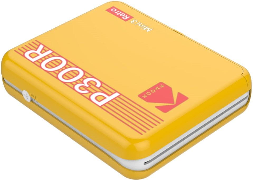 Levně Kodak Mini 3 Plus Retro žlutá