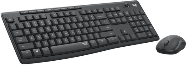 Logitech MK295 Silent Wireless Combo, graphite, US (920-009800) myš klávesnice US layout tichá 2,4ghz