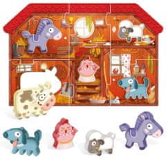 Headu Montessori: Moje první puzzle - Farma