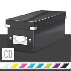 Leitz Krabice na CD "Click&Store", černá 60410095