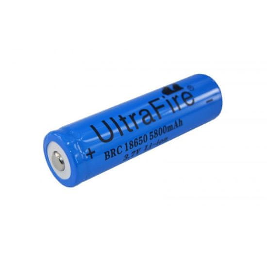 commshop 2x Baterie pro čelovky - Ultra Fire - 18650 - 3.7V