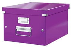 Leitz Univerzální krabice "Click&Store", fialová, A4 60440062