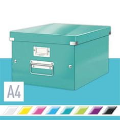 Leitz Univerzální krabice "Click&Store", ledově modrá, A4 60440051