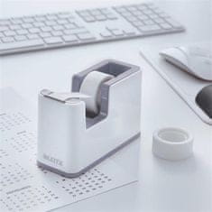Leitz Odvíječ lepící pásky “Duo”, bílá, stolní, s páskou 53641001
