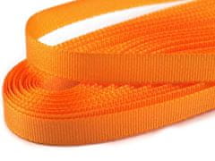 Kraftika 10m oranžová sytá sv stuha taftová šíře 9mm