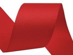 Kraftika 15m červená rypsová stuha šíře 40mm